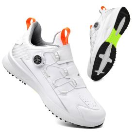 New Luxury Golf Shoes Men Professional Golf Sneakers for Men Light Weight Walking Shoes Anti Slip Walking Sneakers Male - Bai - 43