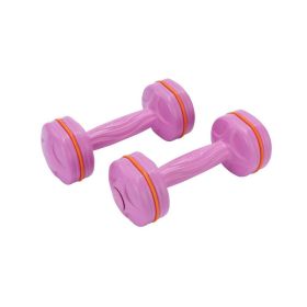 Yoga Hand Dumbbell Pair/ Body Sculpting Dumbbell Set For Women - Purple - Dumbbells