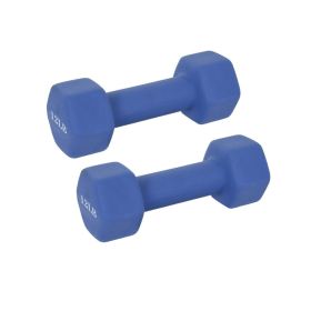 Yoga Hand Dumbbell Pair/ Body Sculpting Dumbbell Set For Women - Blue - Dumbbells