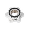 47in Dumbbell Bar Home Gym Fitness Strength Training Bar Silver - Silver
