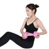 Yoga Hand Dumbbell Pair/ Body Sculpting Dumbbell Set For Women - Purple - Dumbbells