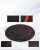 Foldable Trampoline Fitness Trampoline Portable Rebounding Trampoline Indoor/ Outdoor Trampoline - Black