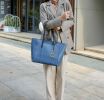 MKF Collection Dinah Light Weight Tote Handbag with Wallet by Mia K - Pewter - Vegan Leather