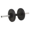 vidaXL Barbell and Dumbbell Set 66.1 lb - 91400