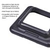 43'' Aerobic Stepper Step Cardio Fitness Exercise Adjust 4''-6''-8'' w/Risers - Black - HDPE+EVA