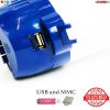5 Core Megaphone Bullhorn Cheer Horn Mic Recording Siren Blow Horn Hand Held Mega Phone Loudhailer 8R - 8R