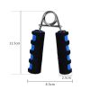 Grip sponge sleeve A-type finger strength training rehabilitation exercise home office exercise equipment - blue