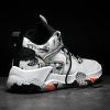 Basketball shoes men's sports shoes high quality sports shoes track and field men and women couple shoes 35-45 yards - white and black - 40