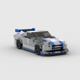 Modular Sports Car For Both Men And Women (Option: Japanese War God R34)