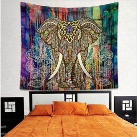 Stamp Bohemia Beach Blanket Mural (Option: Seven color-Medium)