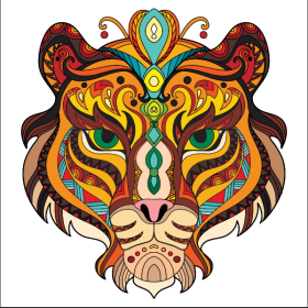 Each Piece Is Animal Shaped Christmas Gift Colorful Elephant Turtle Wooden Jigsaw Puzzles (Option: 15Style-A4)