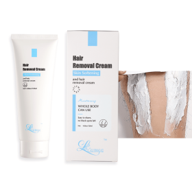 Hair Removal Cream  Hair Removal For Women And Men  Bikini Hair Removal Cream  Intimate Private Hair Removal  Painless Depilatory Cream  Intimate Body (Color: White)